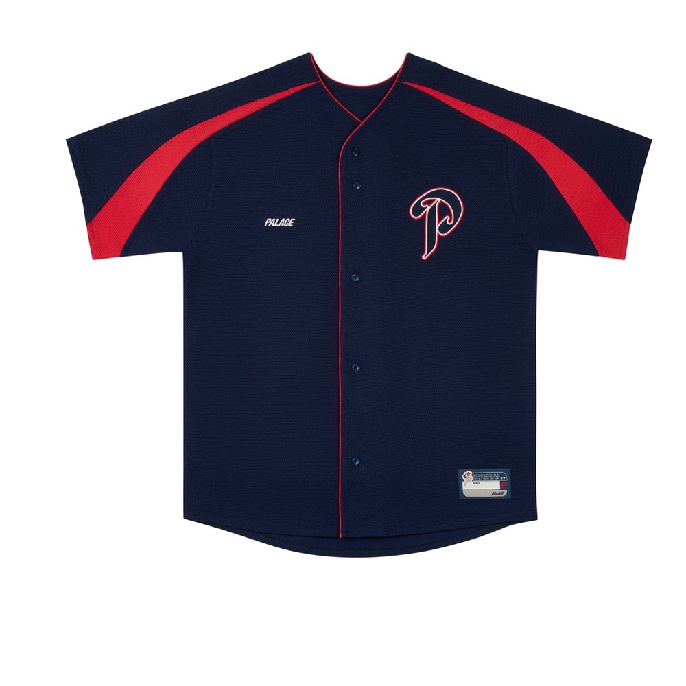 Palace Baseball P PASEBALL JERSEY NAVY Men’s Size XL Brand New In plastic